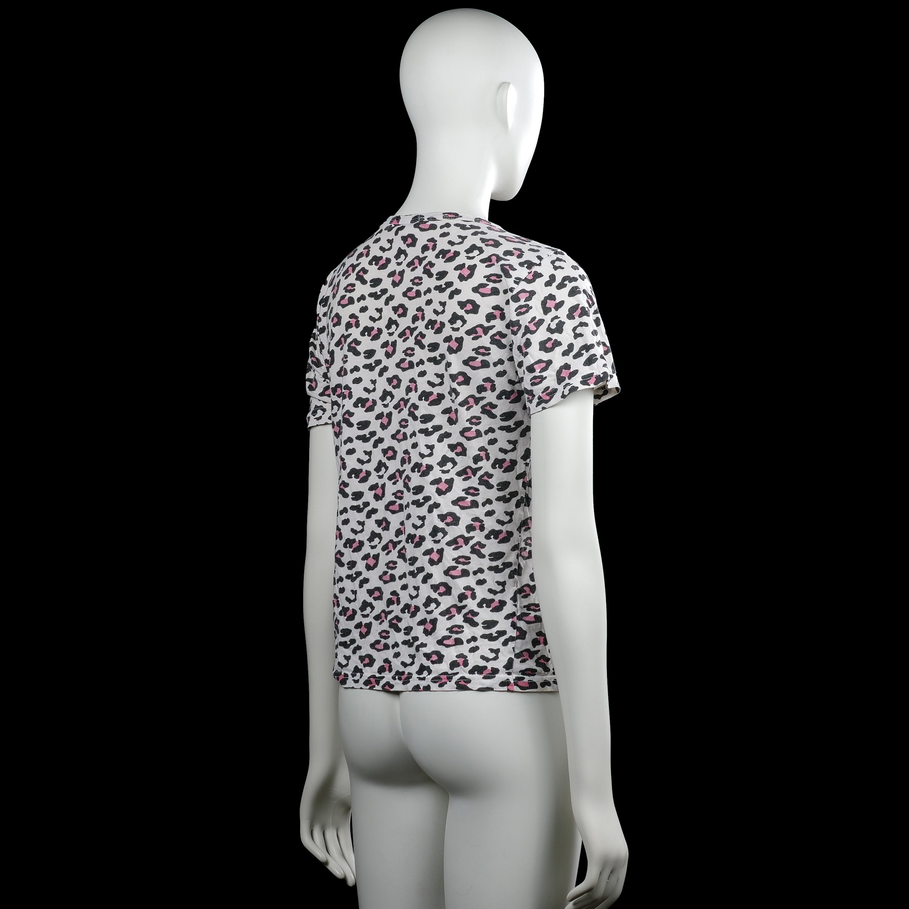 T-shirt - White & Black - Size M