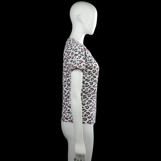 T-shirt - White & Black - Size M
