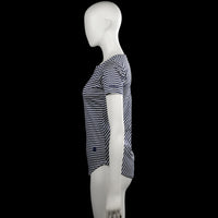T-shirt - Navy & Light Gray - Size XS