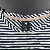 T-shirt - Navy & Light Gray - Size XS
