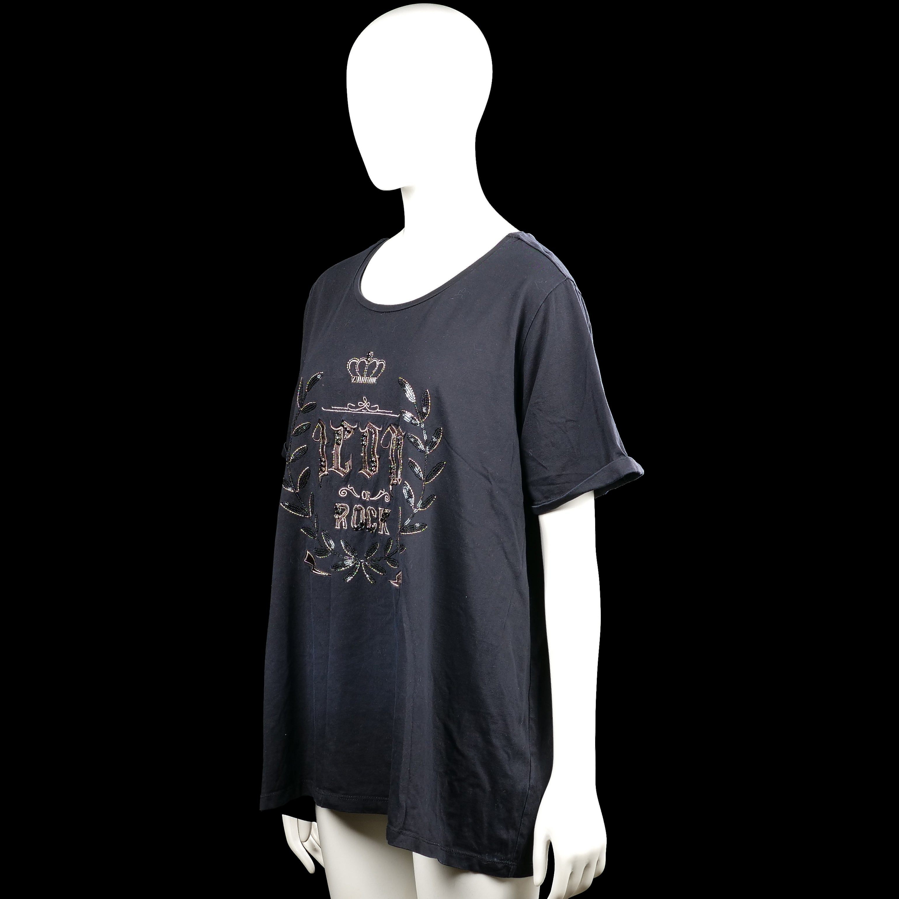 T-shirt - Charcoal - Size XXL