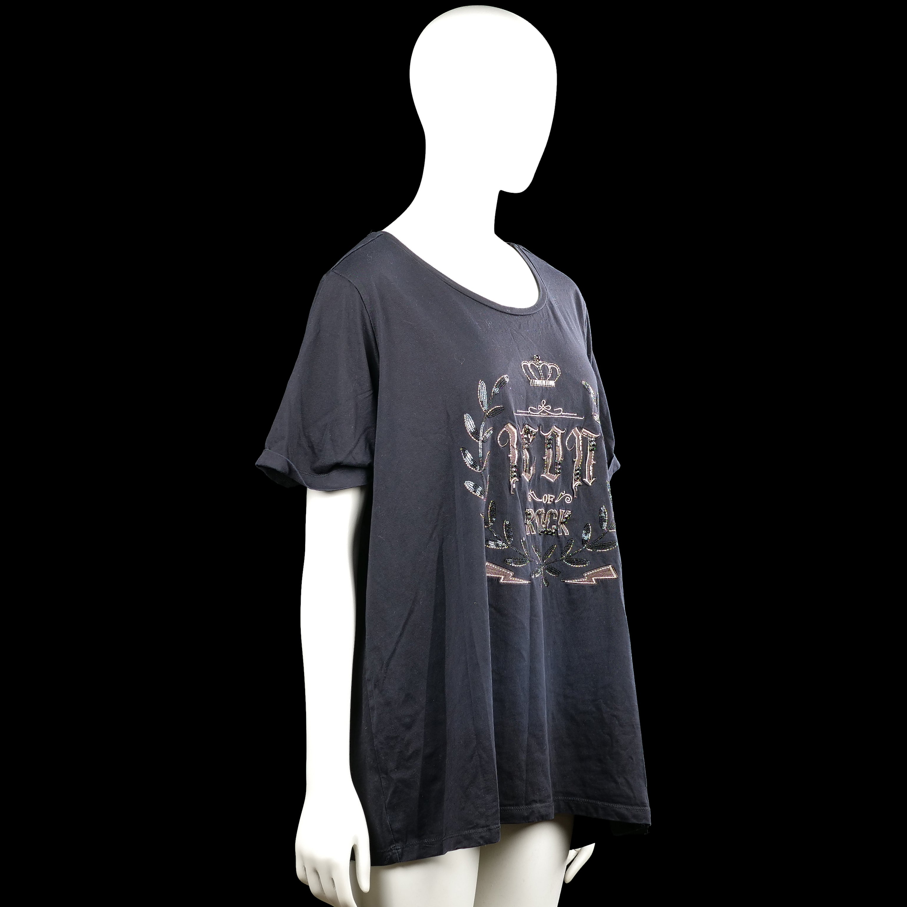 T-shirt - Charcoal - Size XXL