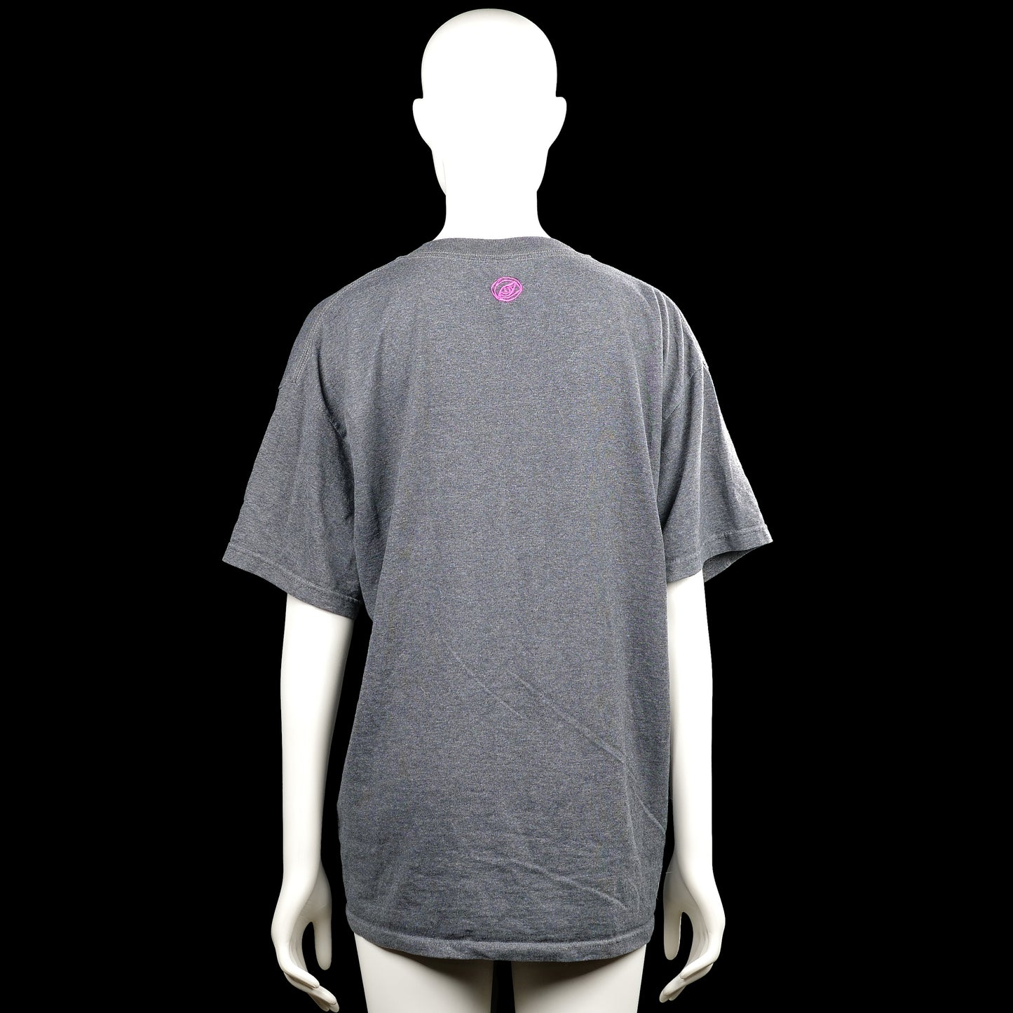T-shirt - Gray & Pink - Size L