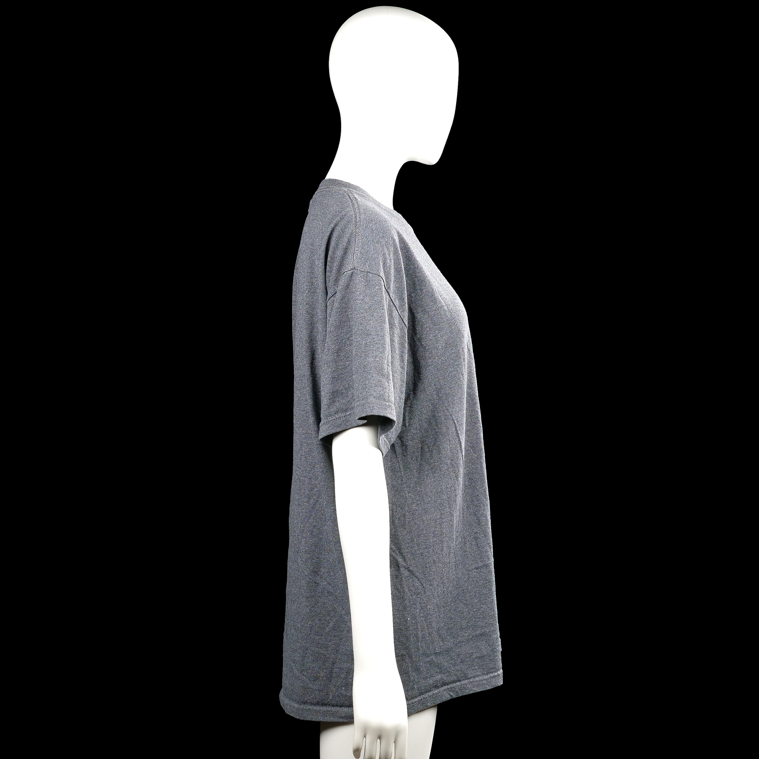 T-shirt - Gray & Pink - Size L