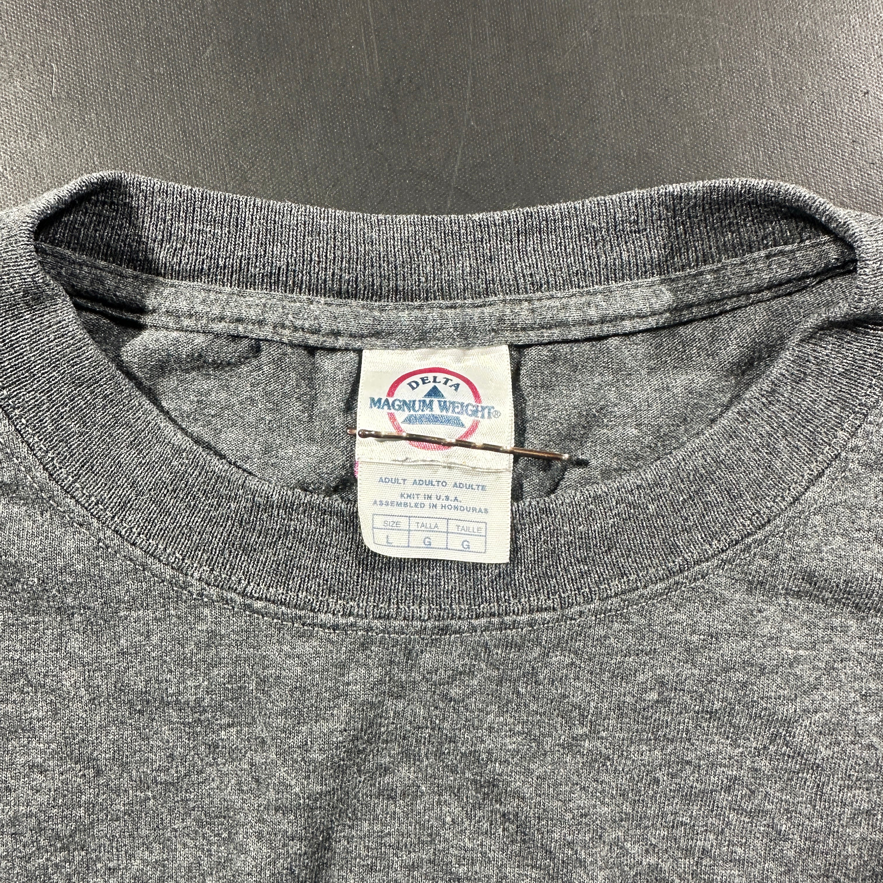T-shirt - Gray & Pink - Size L