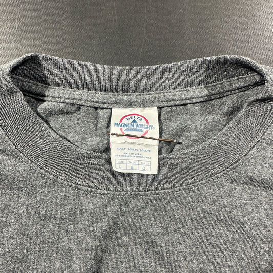 T-shirt - Gray & Pink - Size L