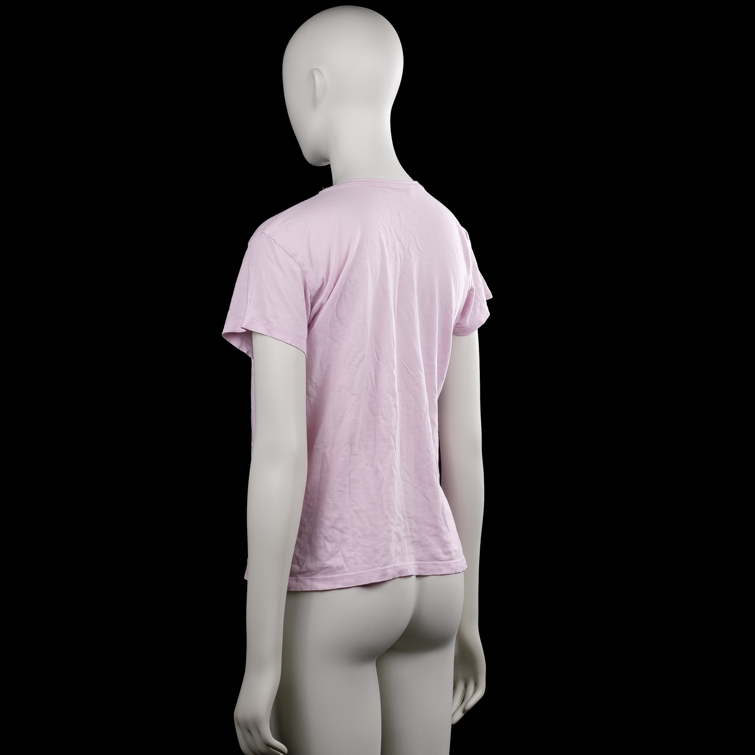 T-shirt - Light Pink & Red - Size S