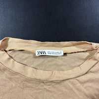 T-shirt - Beige - Size M
