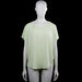 Pageone - T-shirt - Mint - Size M - Mint solid top with a scoop neckline and short sleeves. Straight hem with plain sleeve cuffs.