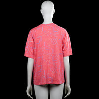 T-shirt - Pink & Light Blue - Size XL