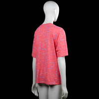 T-shirt - Pink & Light Blue - Size XL