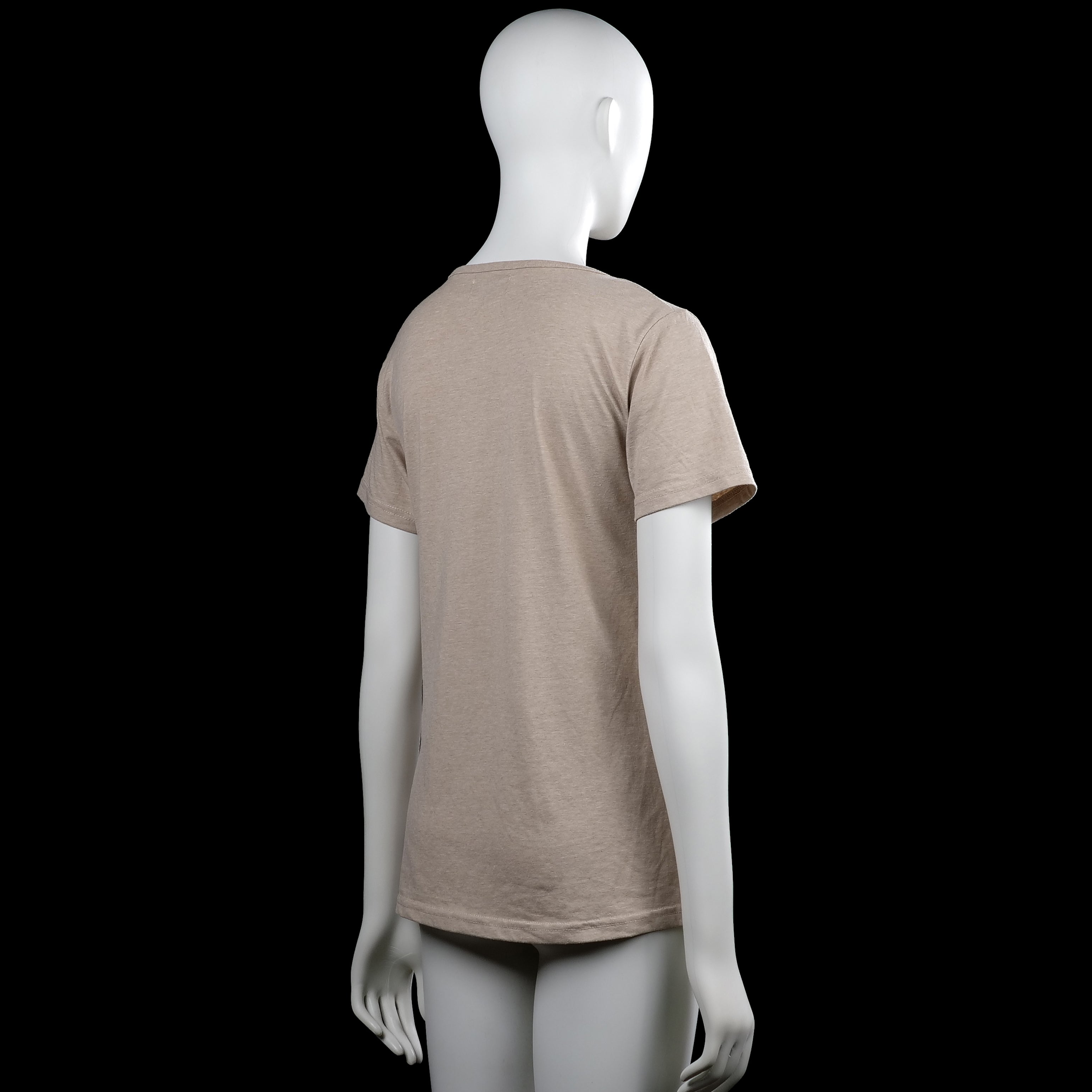 T-shirt - Taupe - Size XL