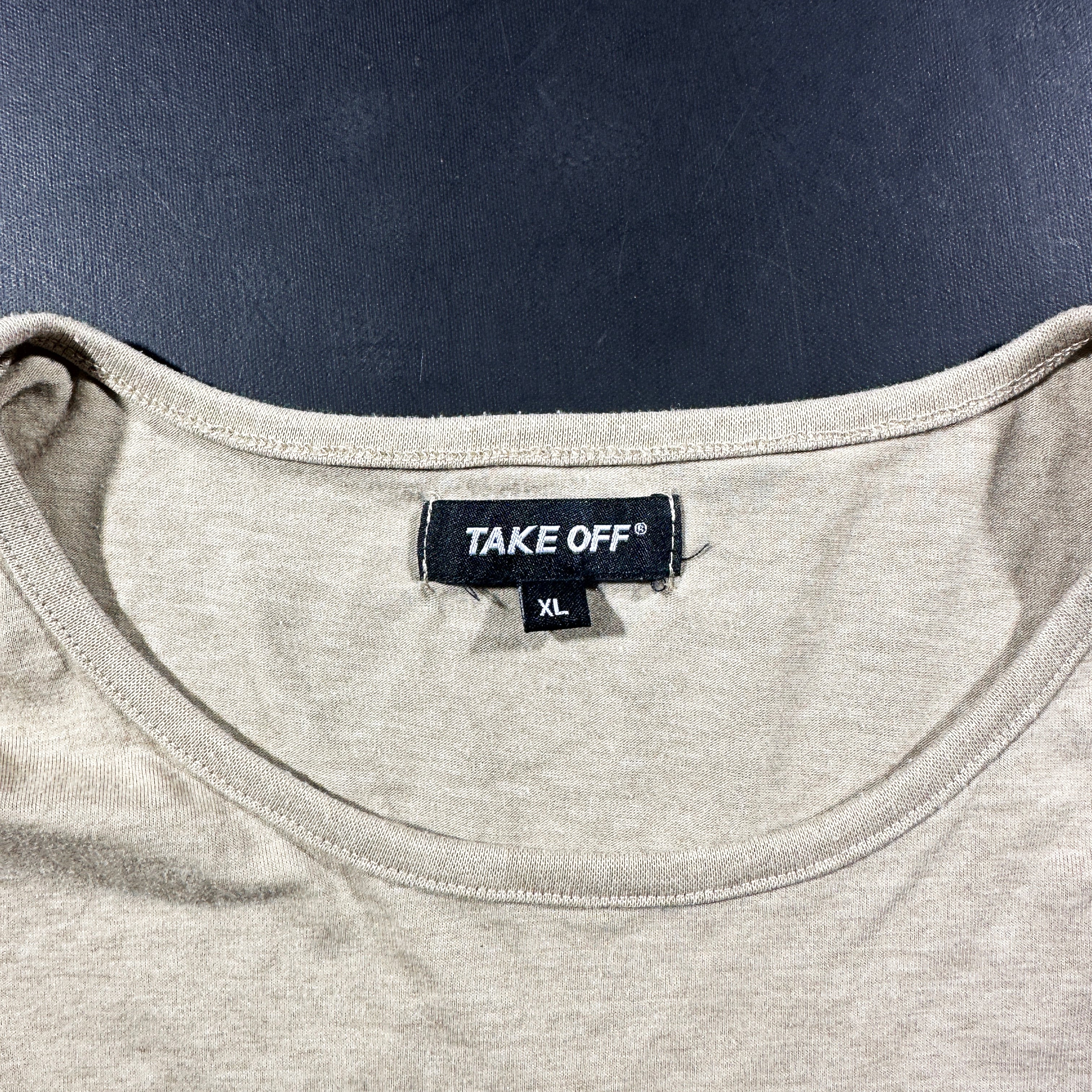 T-shirt - Taupe - Size XL
