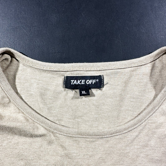 T-shirt - Taupe - Size XL