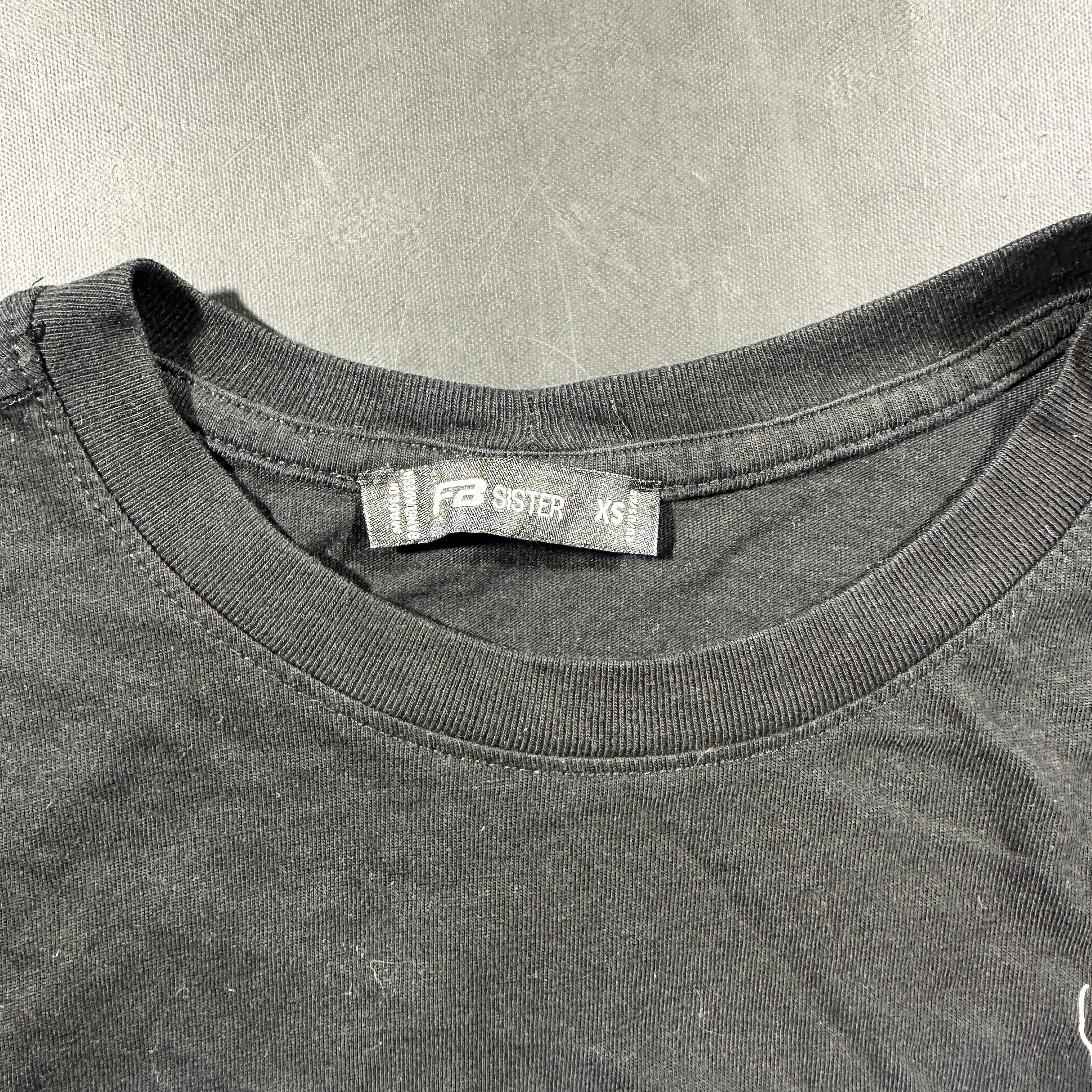 T-shirt - Black - Size XS