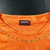 T-shirt - Orange - Size L
