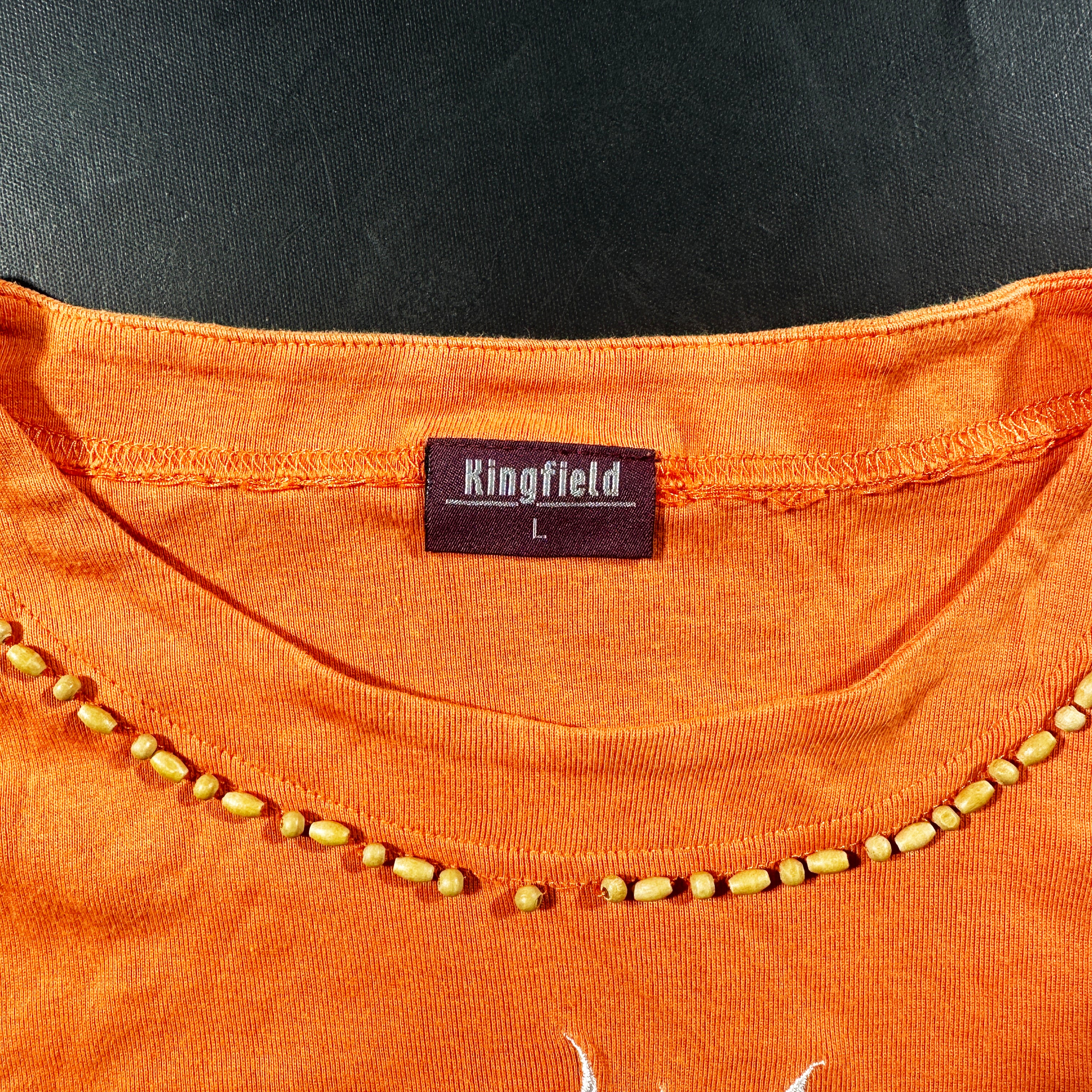 T-shirt - Orange - Size L