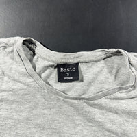 T-shirt - Light Gray - Size S