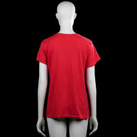 T-shirt - Red & White - Size XL