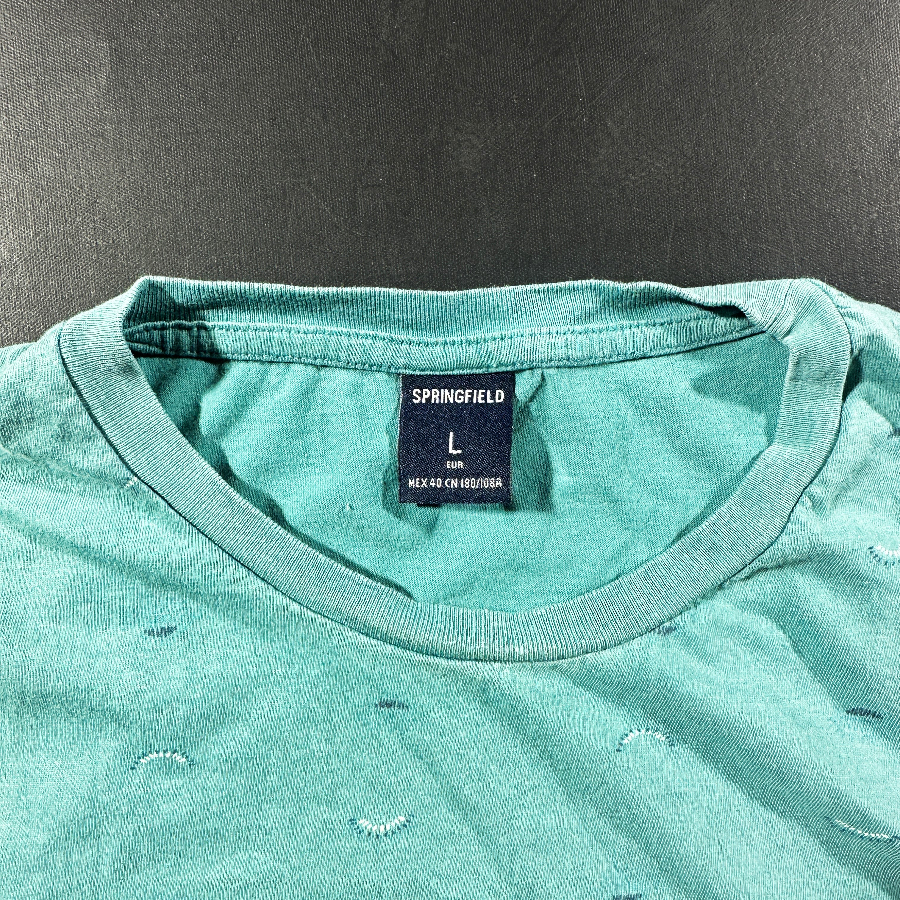 T-shirt - Turquoise - Size L