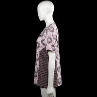 T-shirt - Pink & Black - Size L