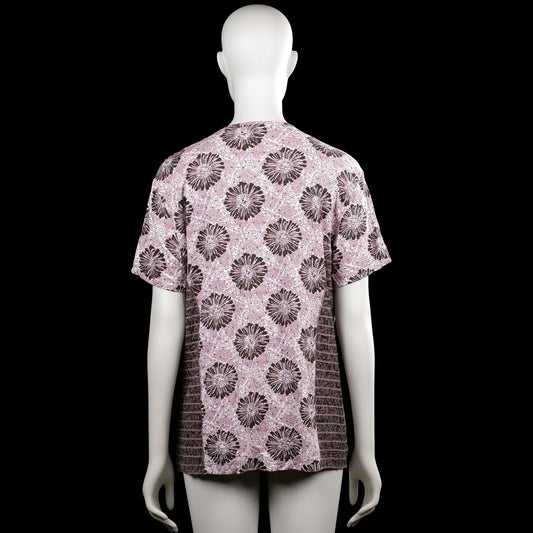 T-shirt - Pink & Black - Size L