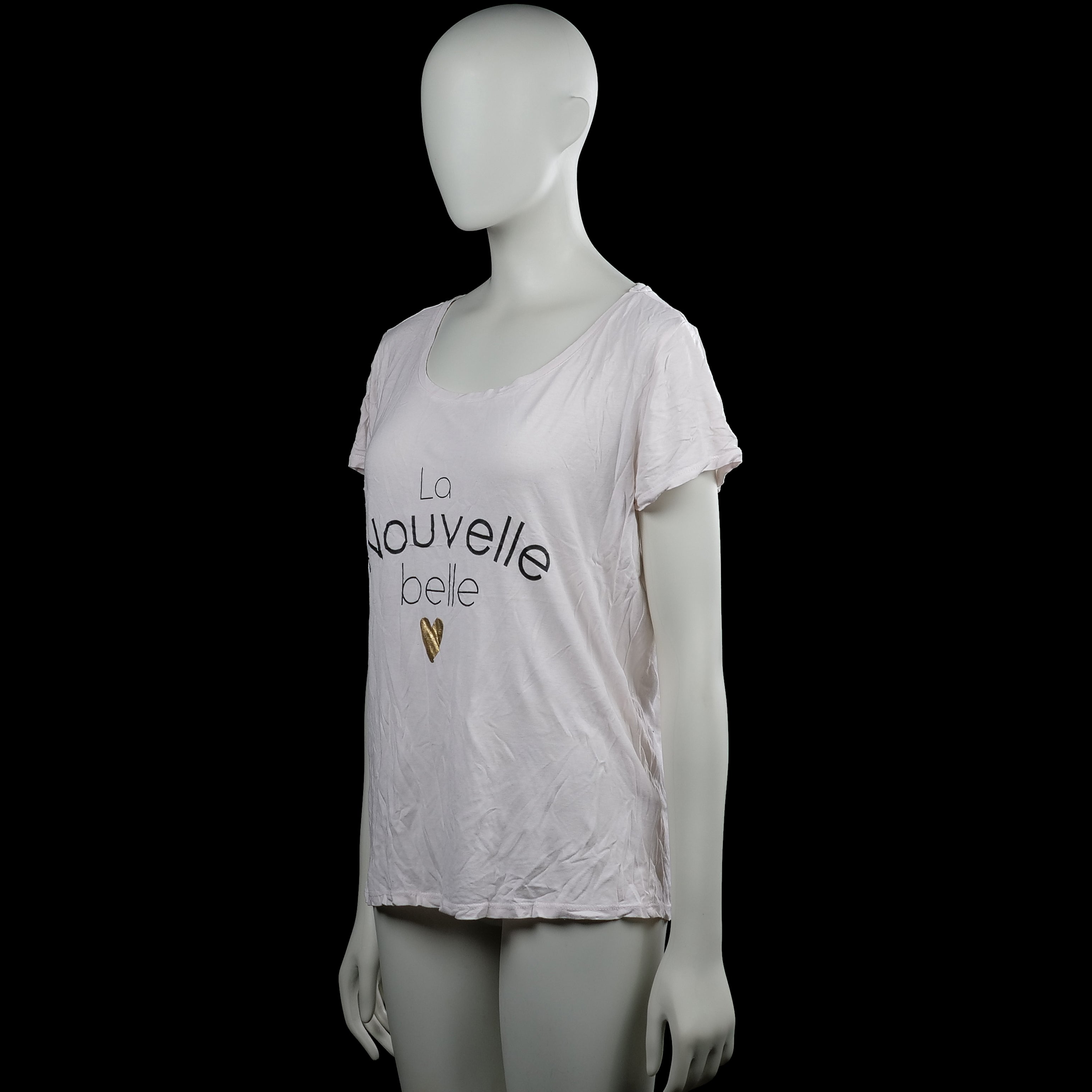 T-shirt - White - Size M