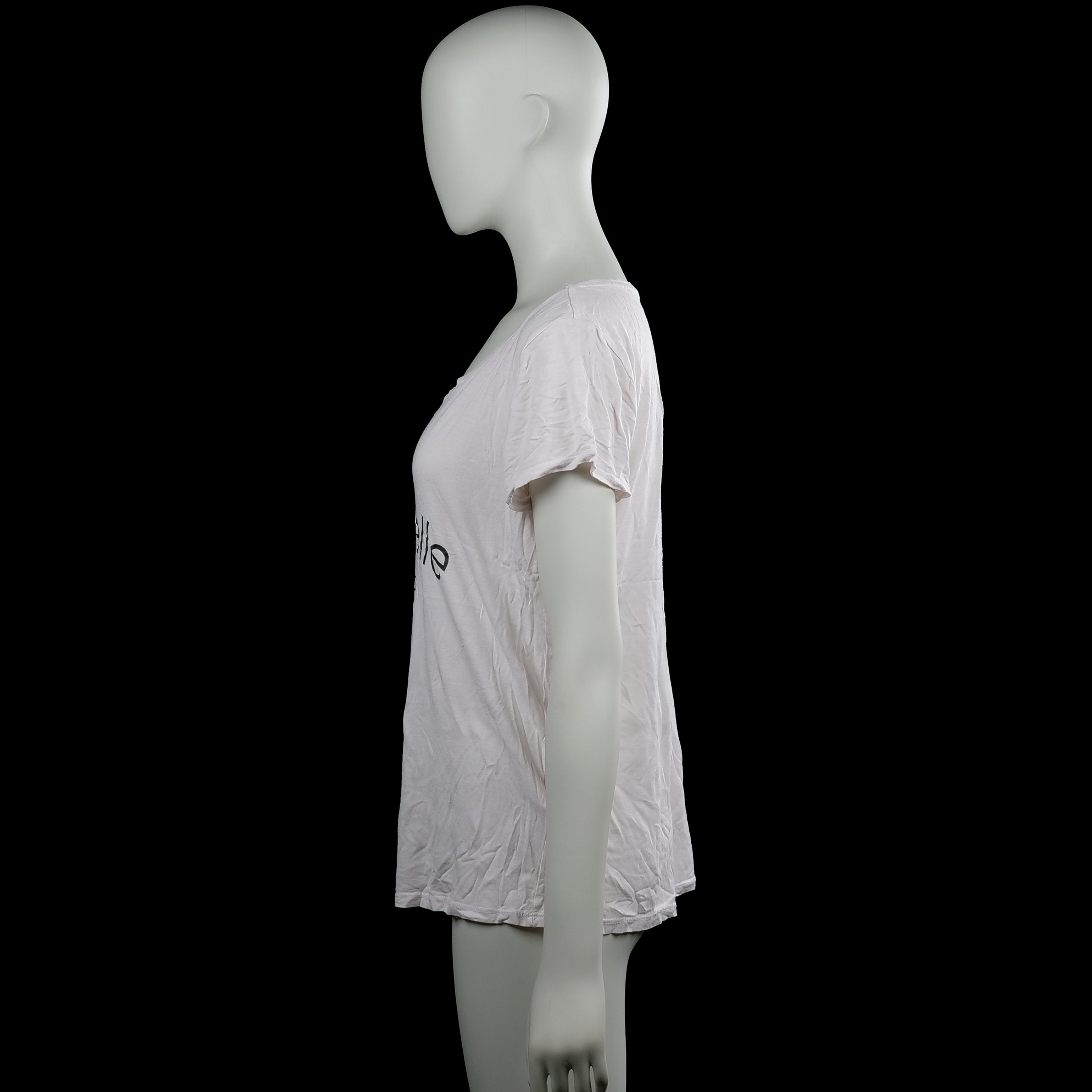 T-shirt - White - Size M