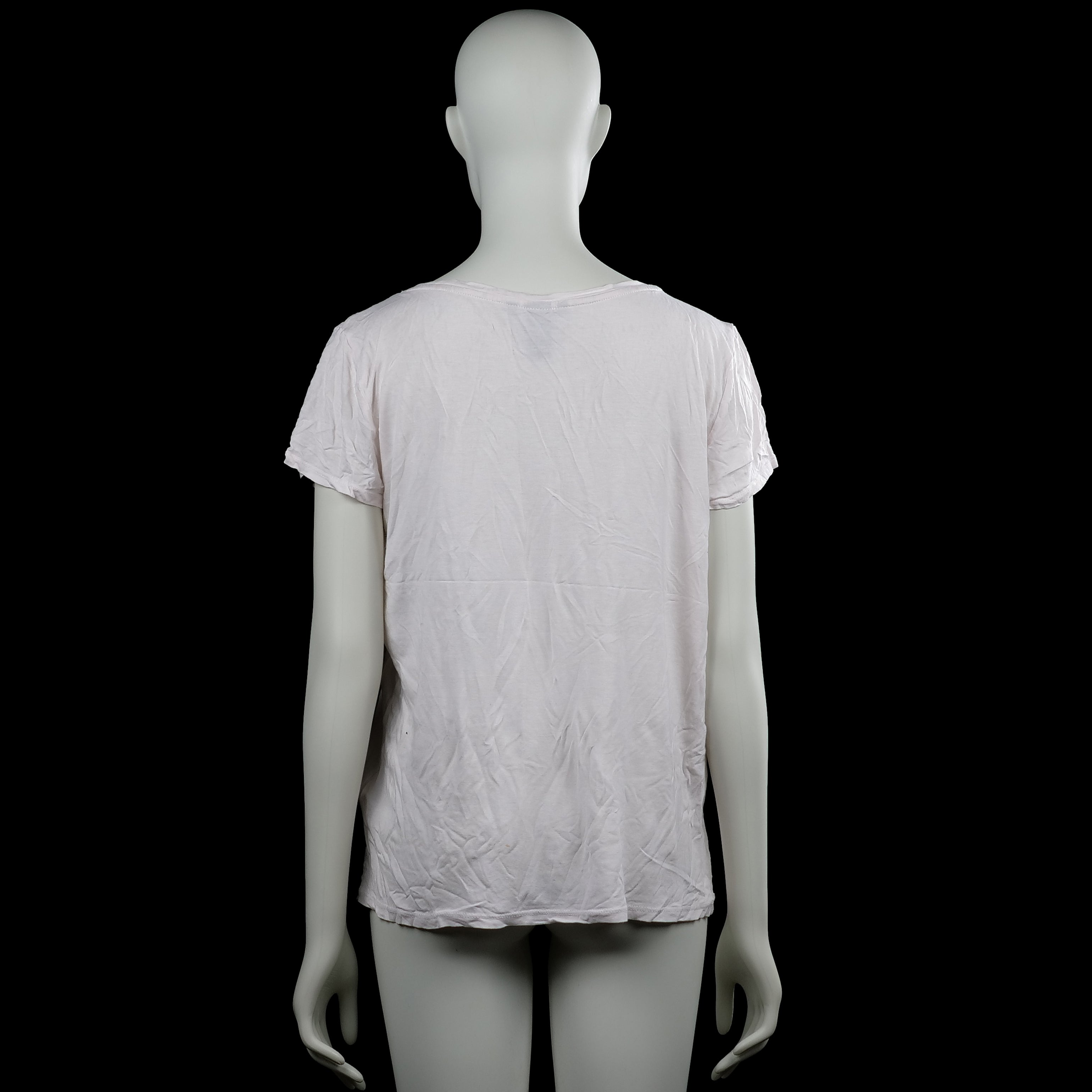 T-shirt - White - Size M