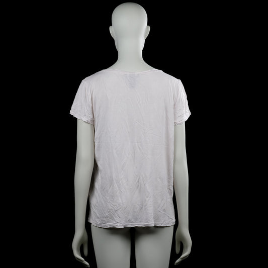 T-shirt - White - Size M