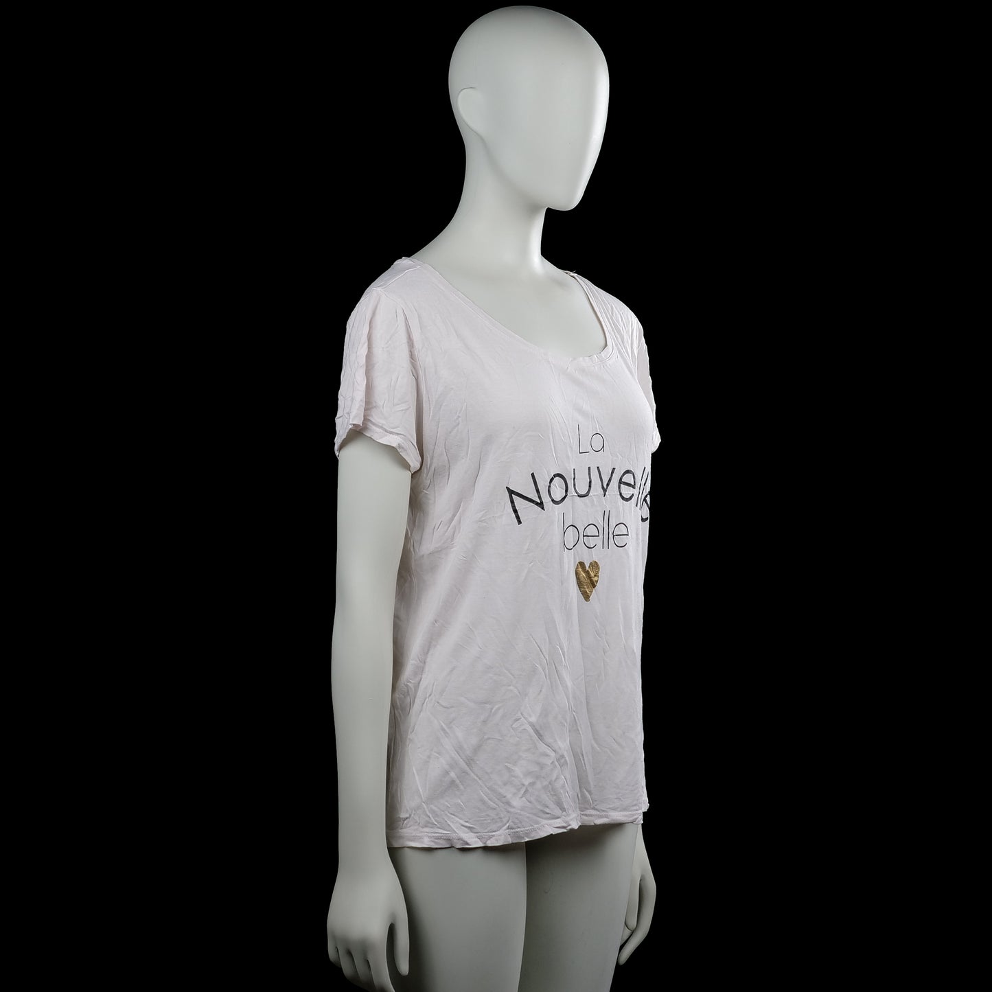 T-shirt - White - Size M