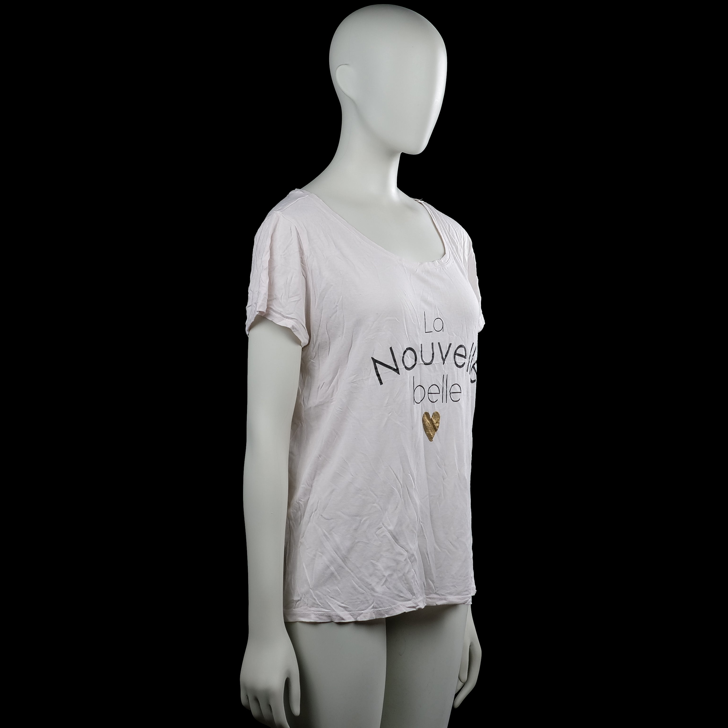 T-shirt - White - Size M