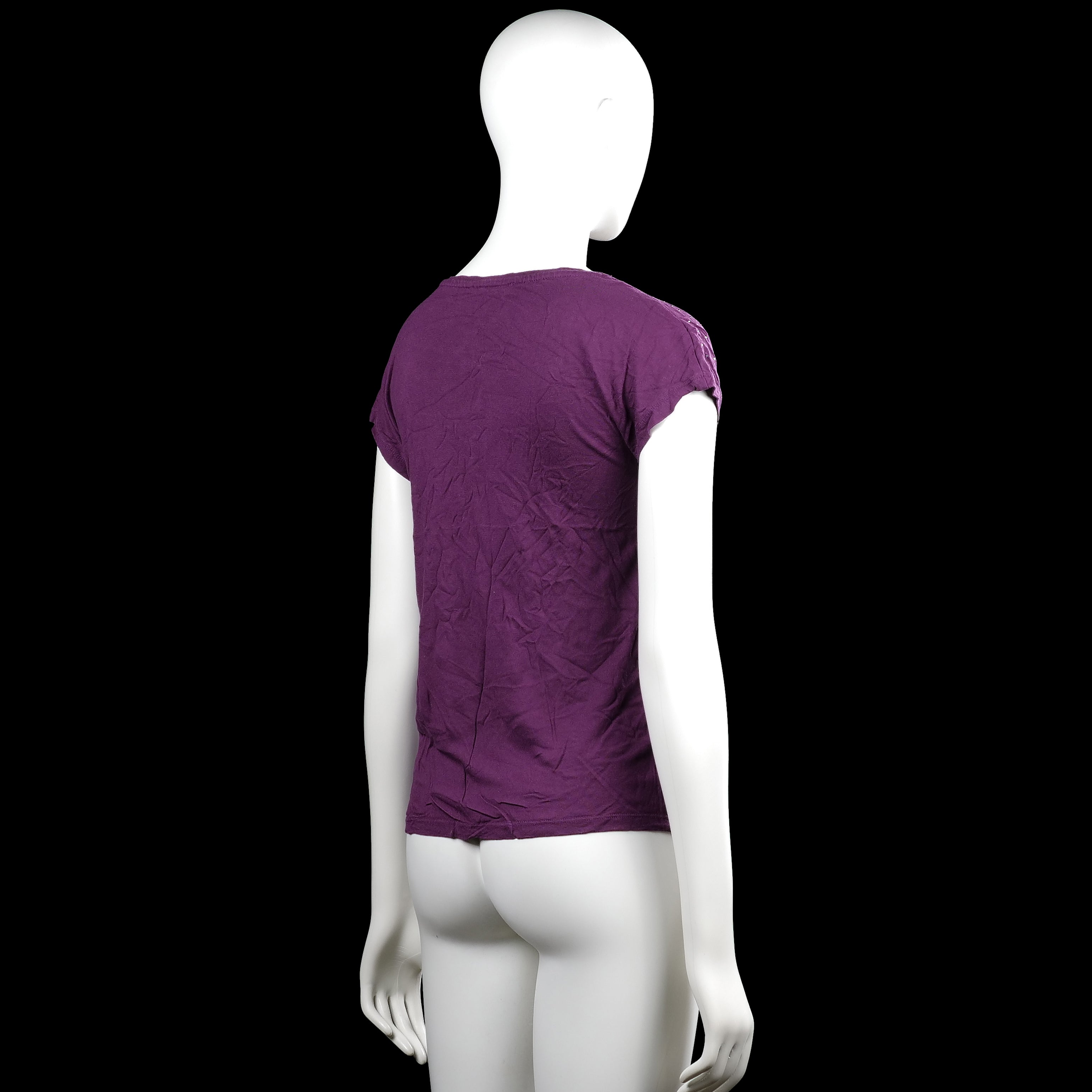 T-shirt - Purple - Size XS