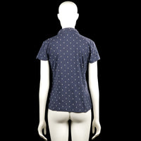T-shirt - Navy & White - Size M