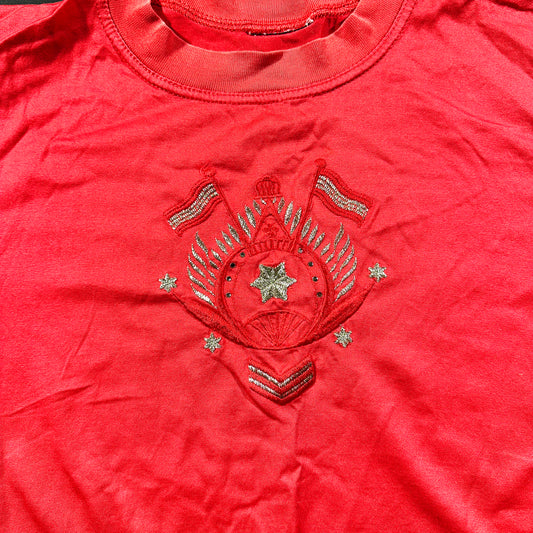 T-shirt - Red - Size L