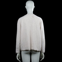 Long-sleeve top - Ivory - Size 44