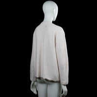 Long-sleeve top - Ivory - Size 44