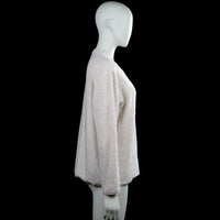 Long-sleeve top - Ivory - Size 44