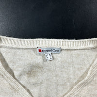 Long-sleeve top - Ivory - Size 44