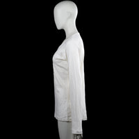 Long-sleeve top - White - Size L