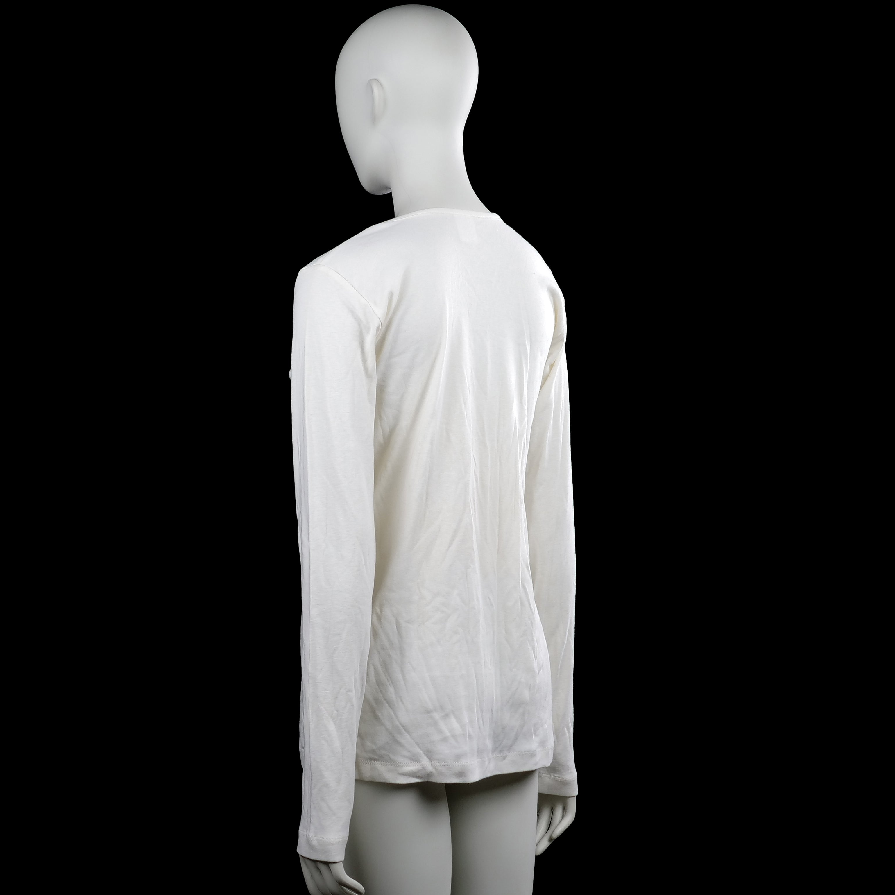 Long-sleeve top - White - Size L