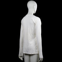 Long-sleeve top - White - Size L