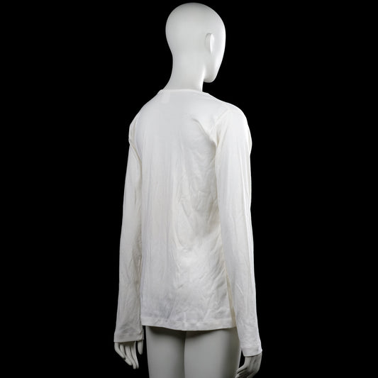 Long-sleeve top - White - Size L