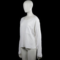Long-sleeve top - White - Size M