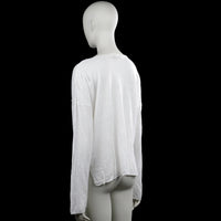 Long-sleeve top - White - Size M