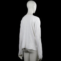 Long-sleeve top - White - Size M