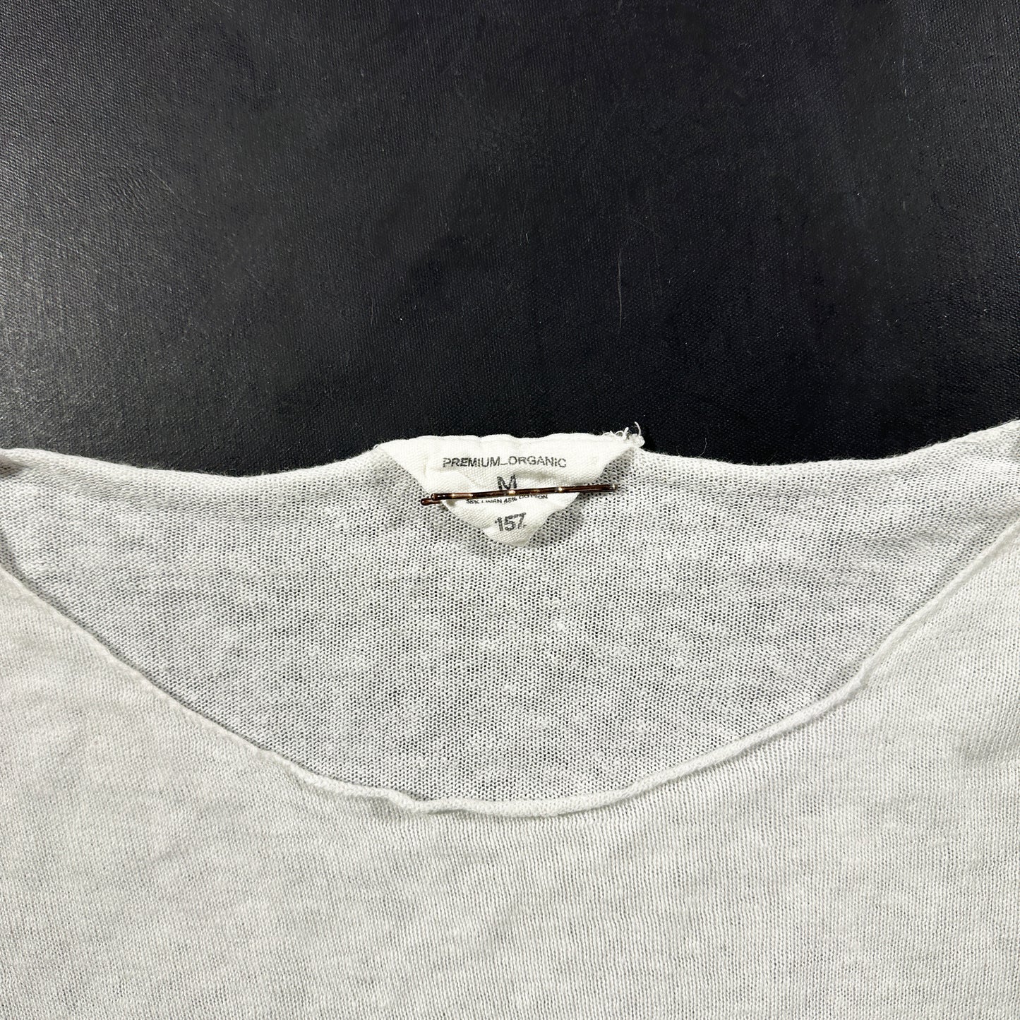 Long-sleeve top - White - Size M