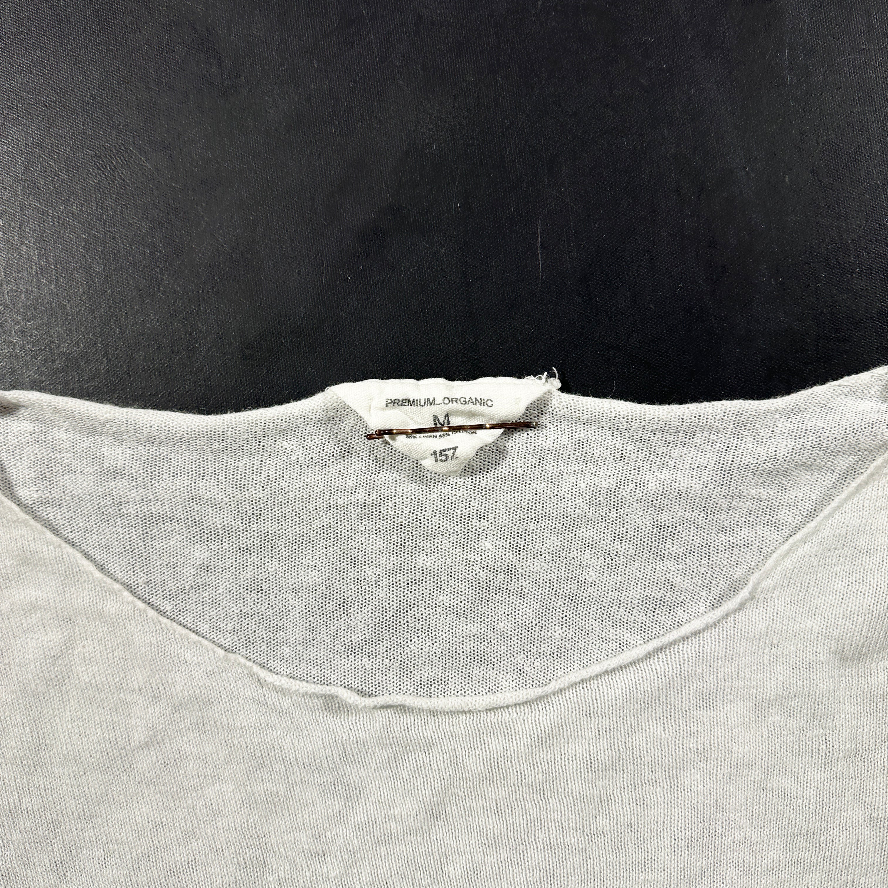 Long-sleeve top - White - Size M