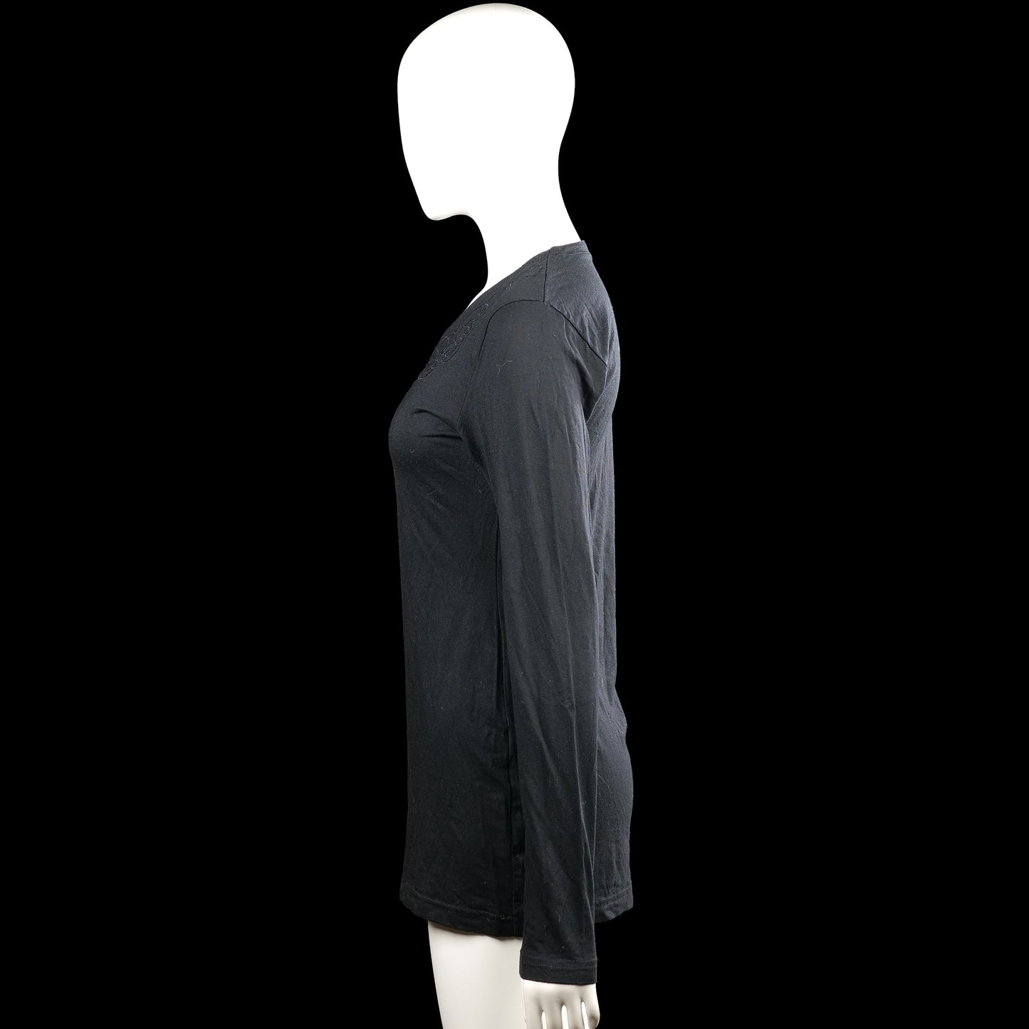Long-sleeve top - Black - Size 40