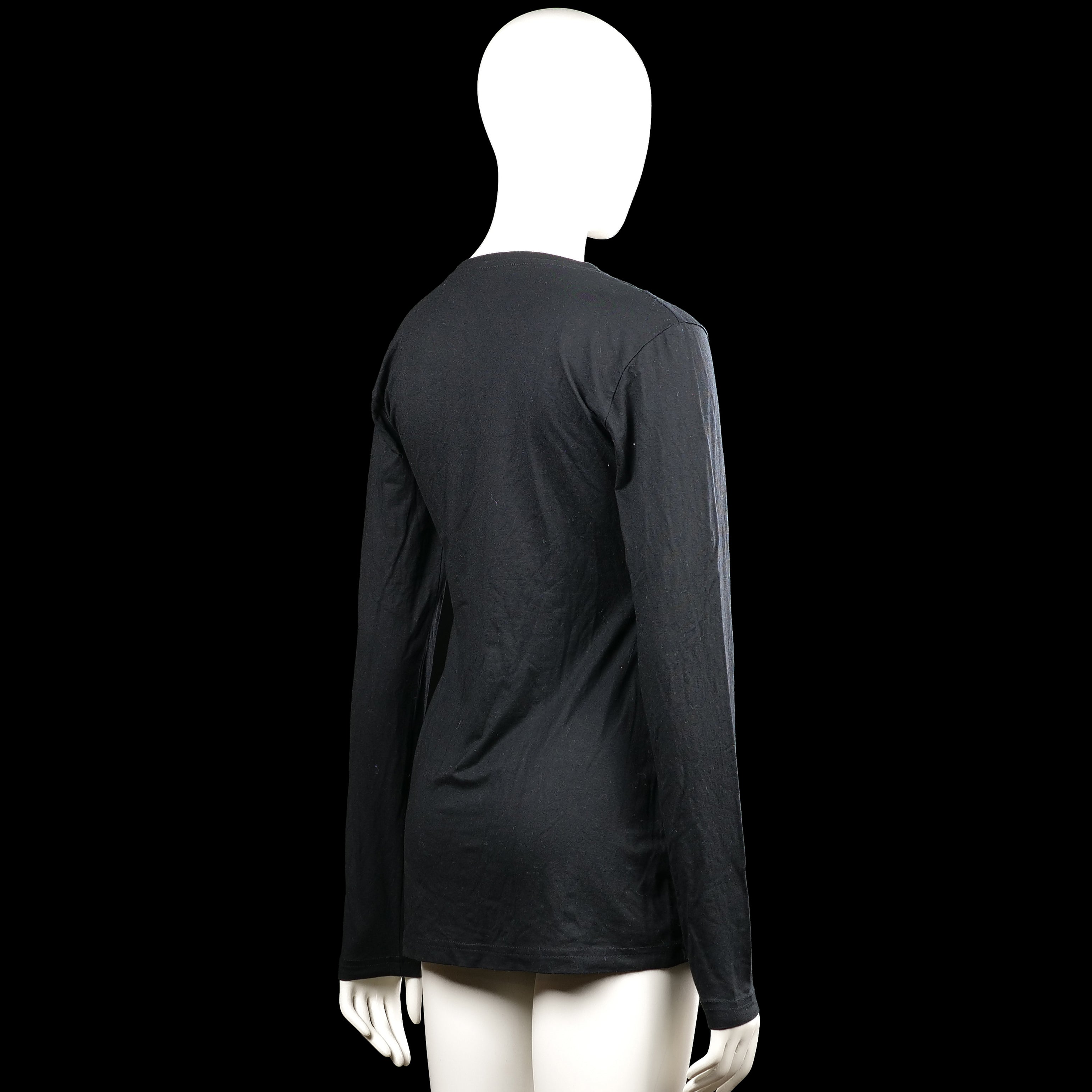 Long-sleeve top - Black - Size 40
